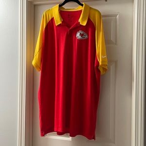 Kansas City Chiefs Nike Dri fit polo